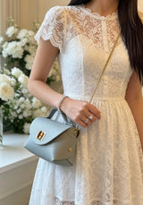 Nanabags Mini Bag in Hammered Leather