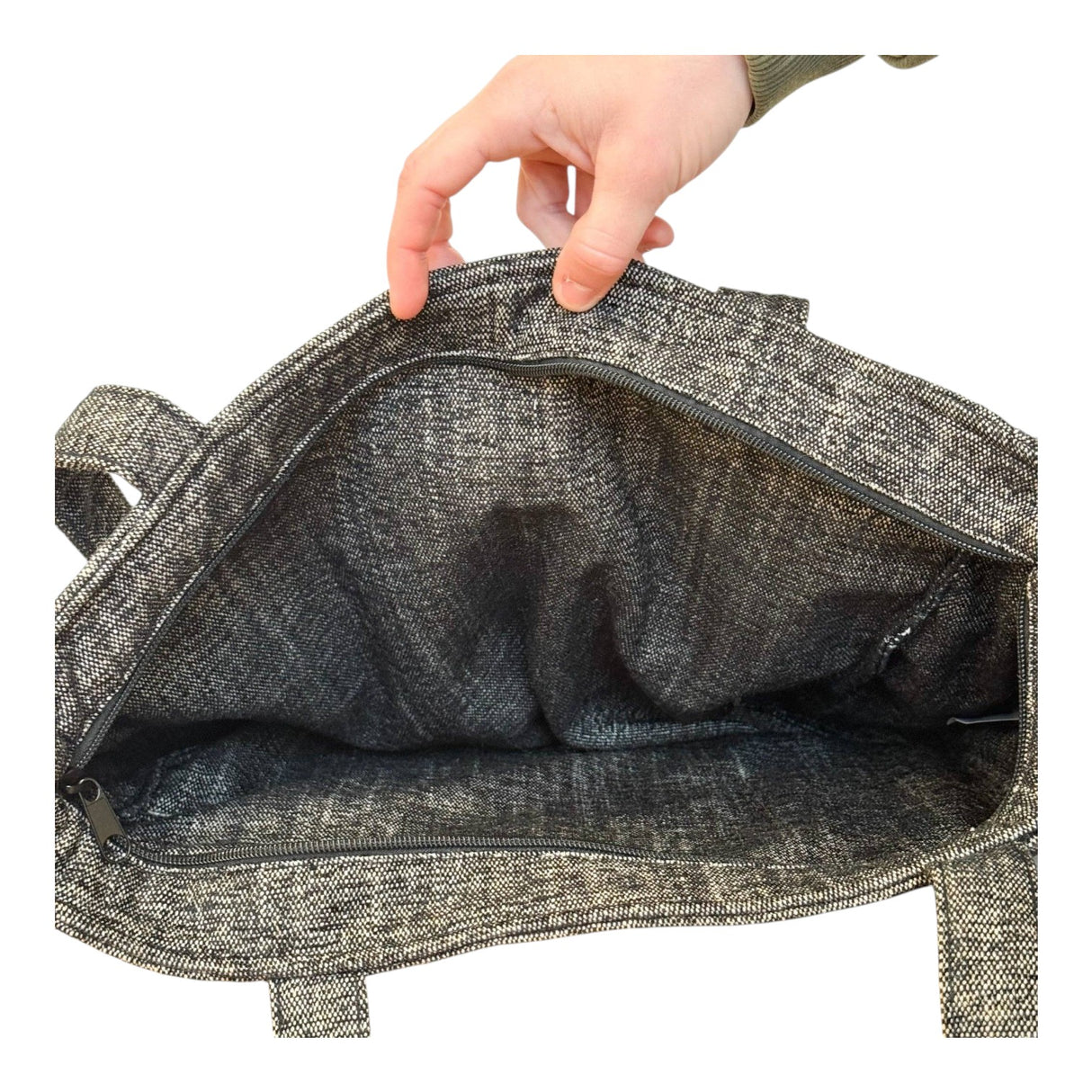 De La Mur Zipper Bag Shadow