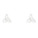 Gra Collection Plain Trinity Earrings