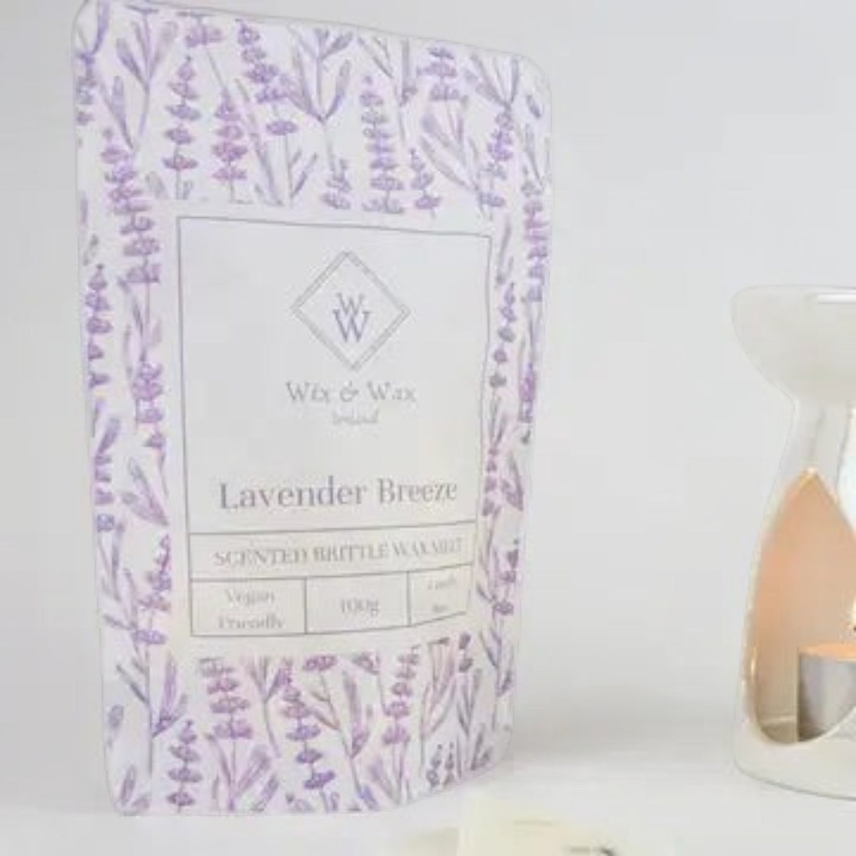 Wix & Wax Lavender Breeze Brittle Wax Melt