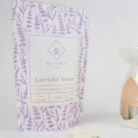 Wix & Wax Lavender Breeze Brittle Wax Melt