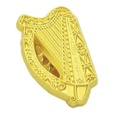 CastleKnock Designs Irish Harp Suit Pin - Gold