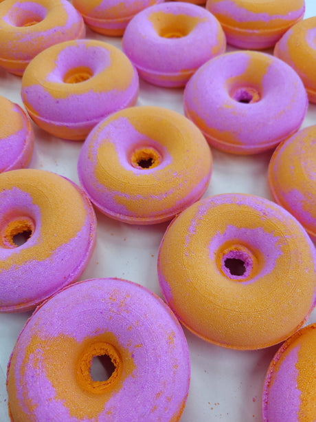 MLBS Birthday Cake Donut Bath Bomb