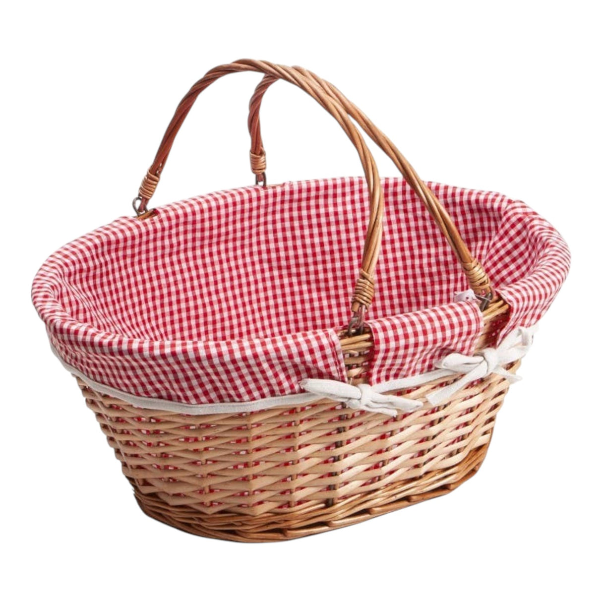 Deffrennes Oval Honey Wicker Basket