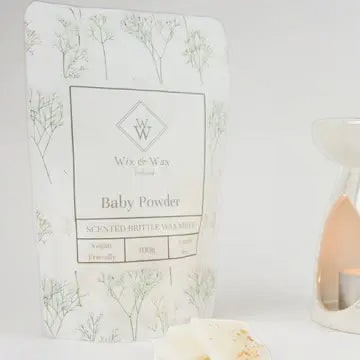 Wix & Wax Baby Powder Brittle Wax Melt