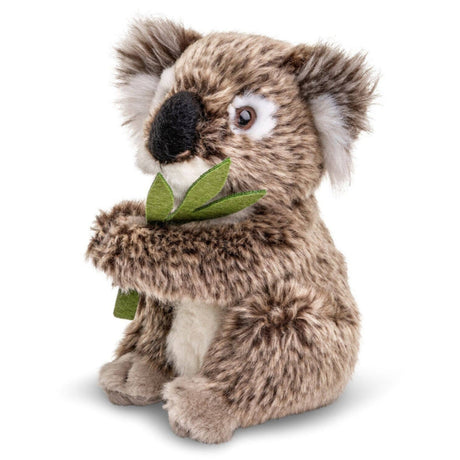 Uni Toys Koala with Leaf 16cm Plush Toy