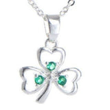 Celtic Ore Shamrock Necklace