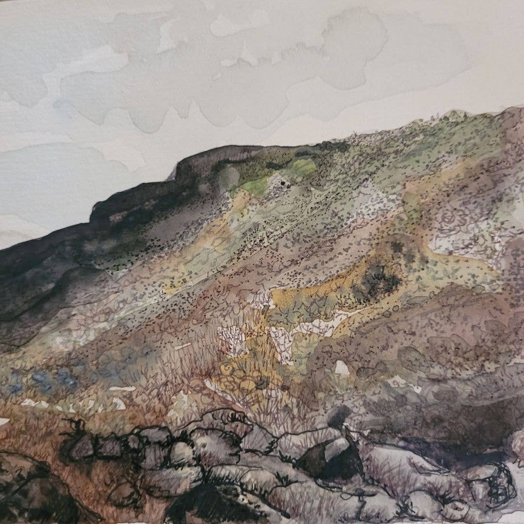 Alison McEvoy The Hills Greeting Card