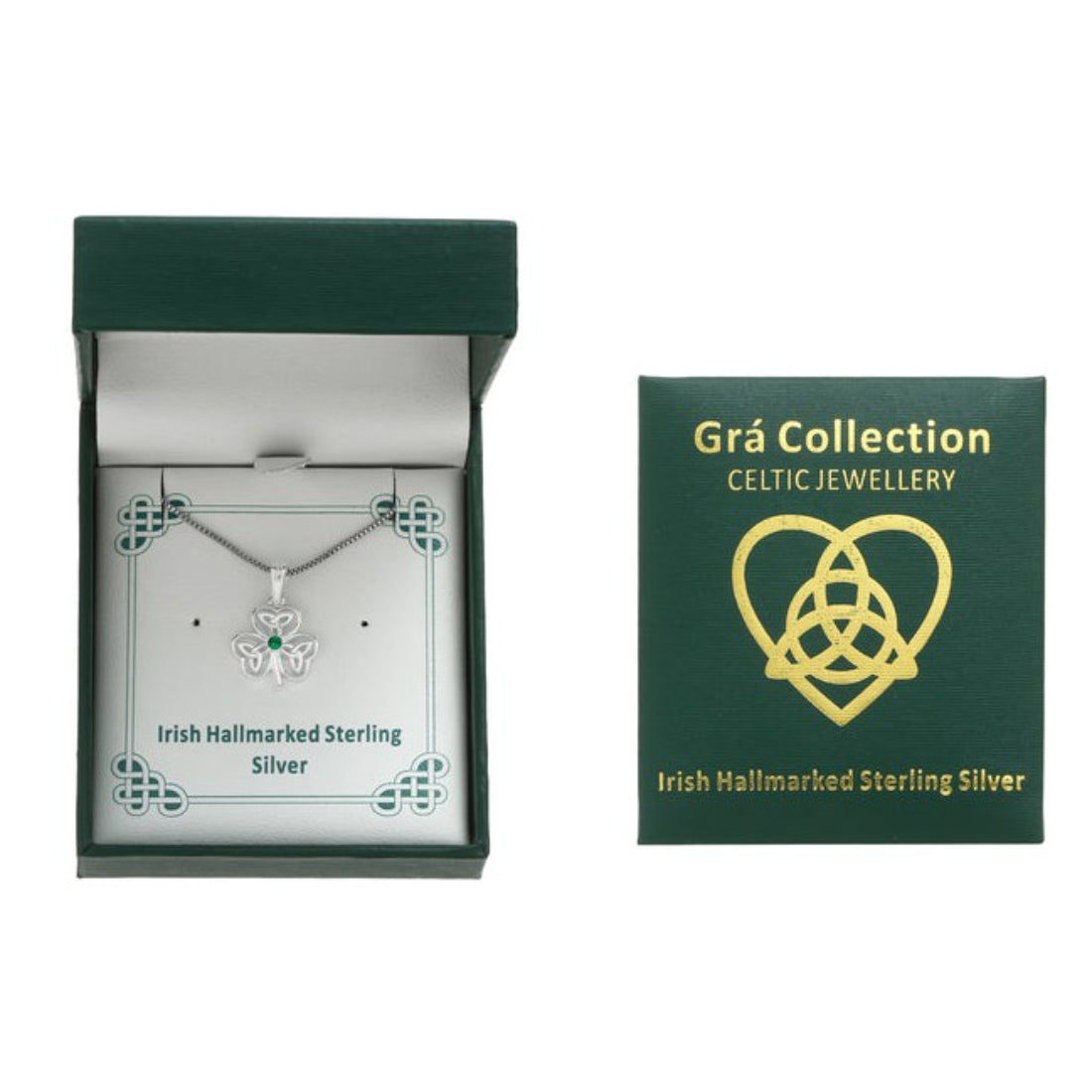 Gra Collection Shamrock Necklace