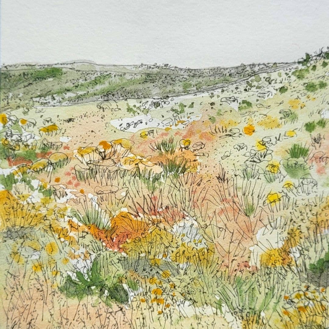 Alison McEvoy Meadow I Greeting Card