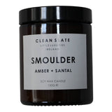 CLEAN SLATE Smoulder Amber Candle