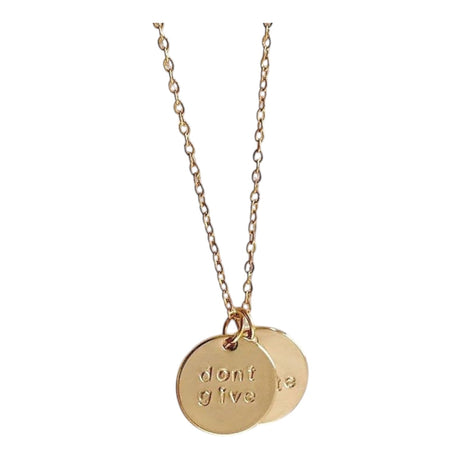 Rudies and Co Don't Give a S***e Necklace