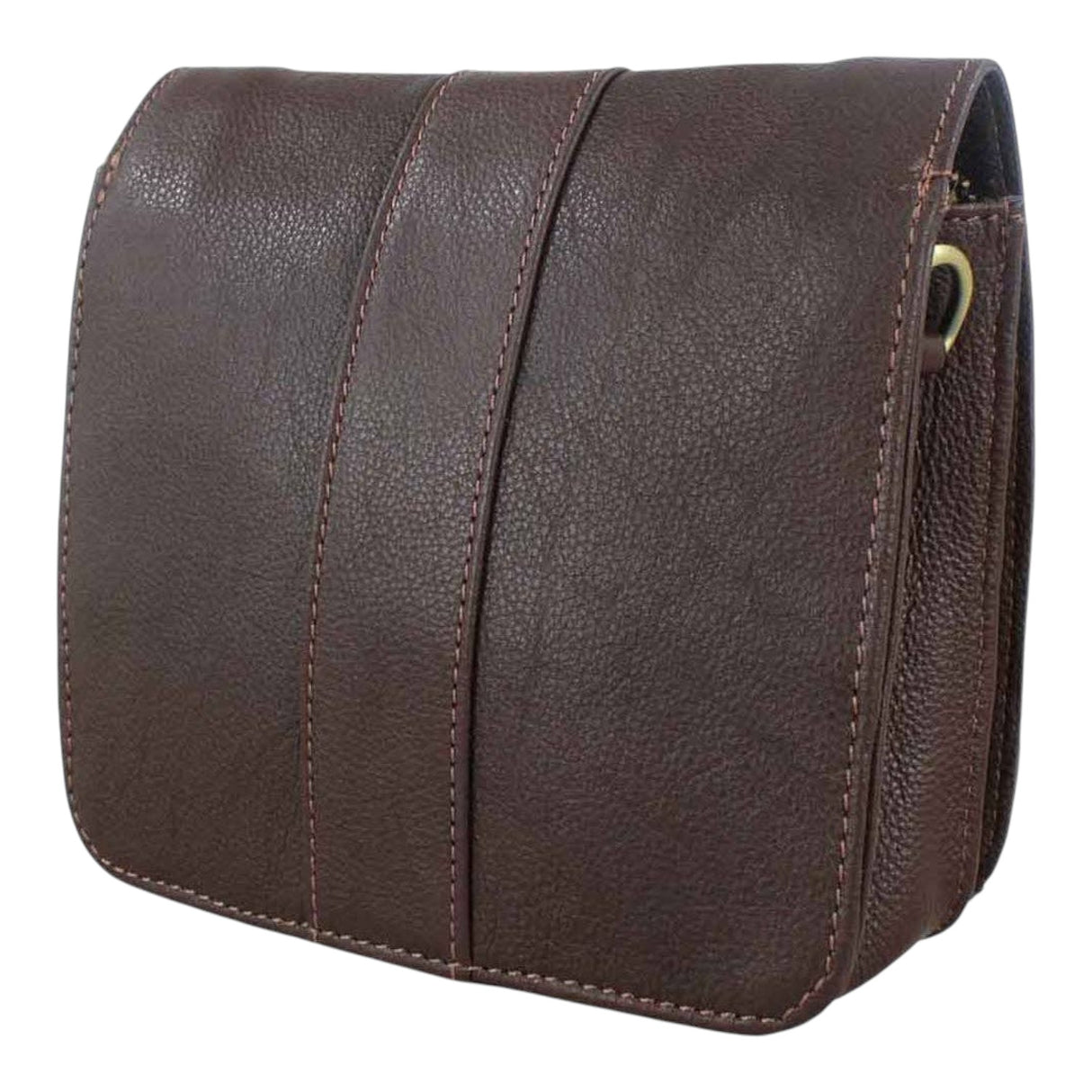 Grays 1922 Julia Bag with Snaffle Bit - Fine Leather Brown