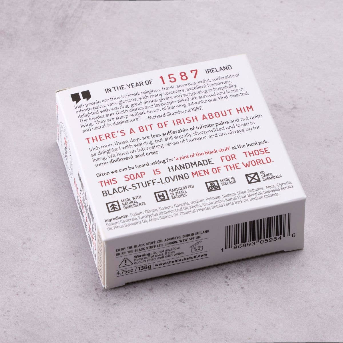 The Black Stuff Wicklow Waterfalls Soap