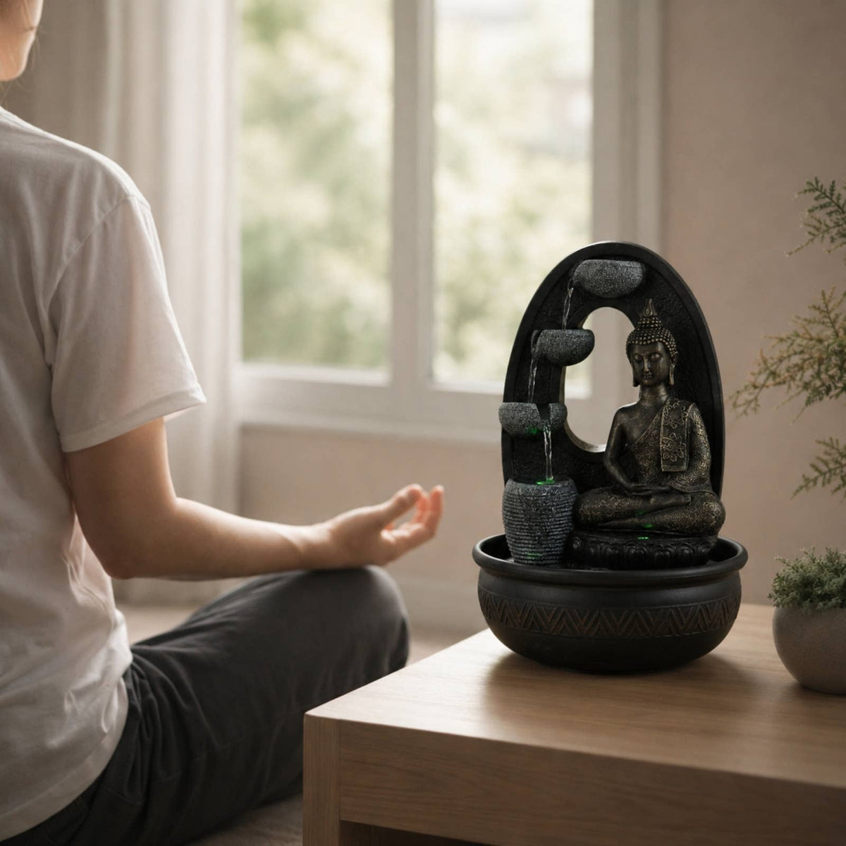 Zen Aroma Buddha Fountain Harmony
