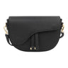 Nanabags Leather Saddle Crossbody Bag
