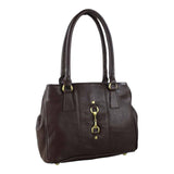 Grays 1922 Sadie Handbag with Snaffle - Brown Leather