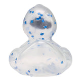 Bibi Blue Glitter Rubber Duck
