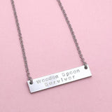 Rudies and Co Wooden Spoon Survivor Necklace