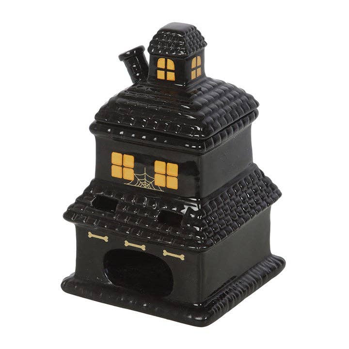 SD Haunted House Halloween Oil Burner and Wax Warmer