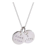 Rudies and Co Don't Give a S***e Necklace