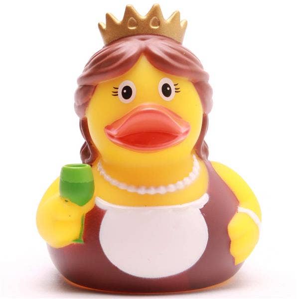Duckshop Wine Queen Rubber Duck