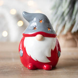 Something Different Red and Grey Gonk Tealight Holder