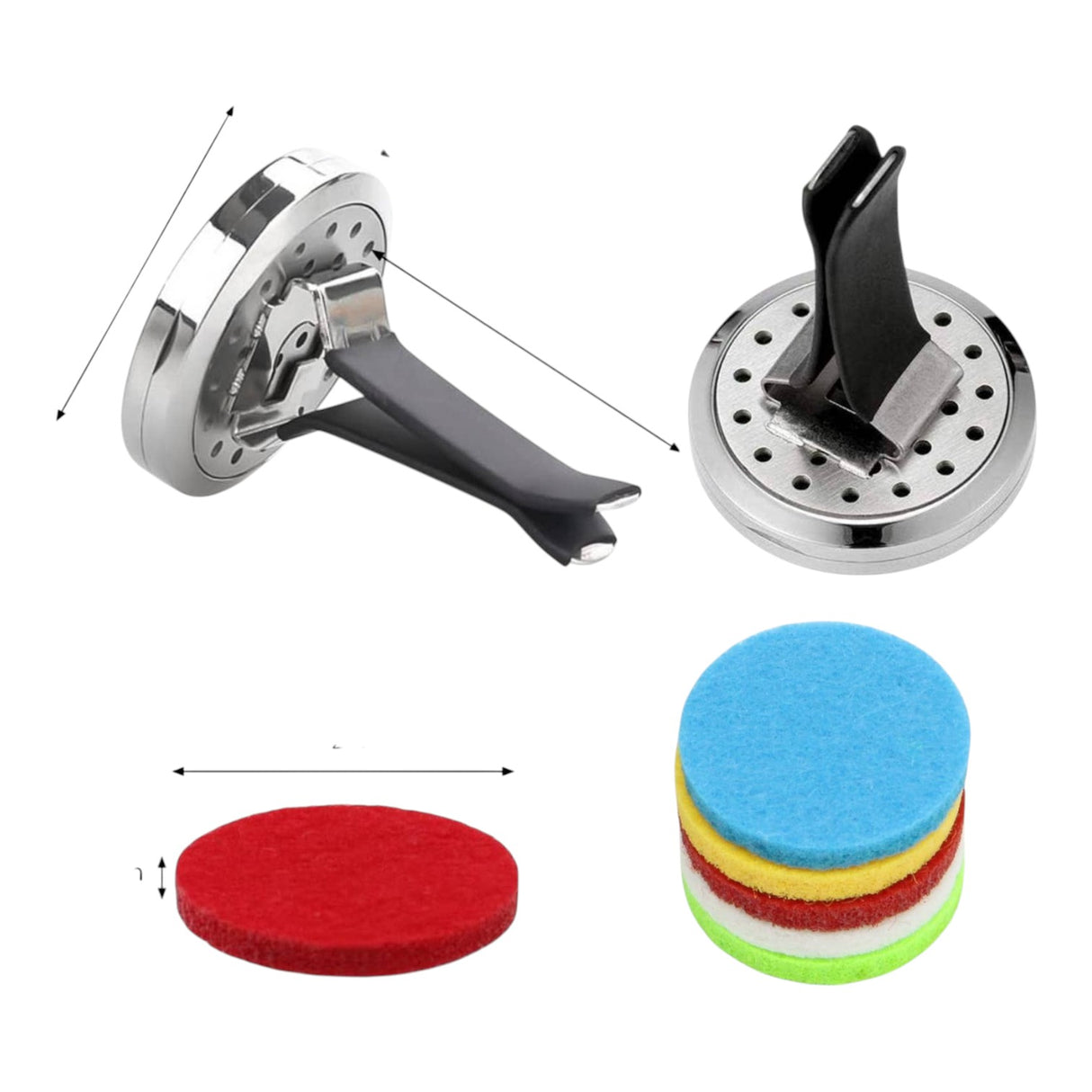 Zen Aroma Car Diffuser Clip'Arôme - Flower of Life