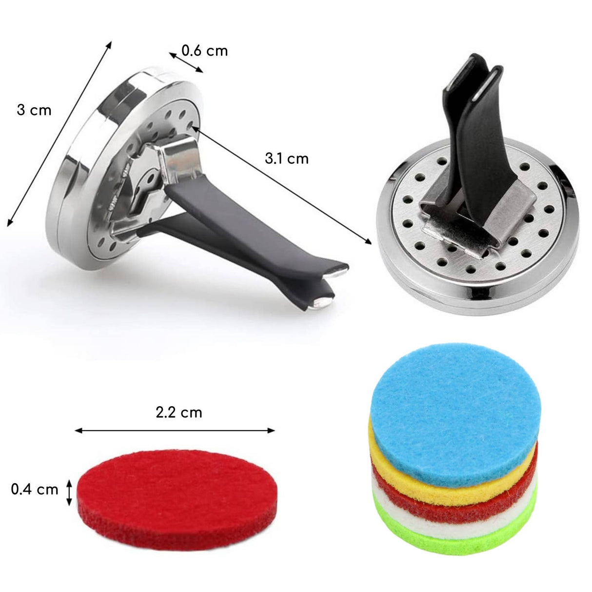 Zen Aroma Car Diffuser Clip'Arôme - Be Happy