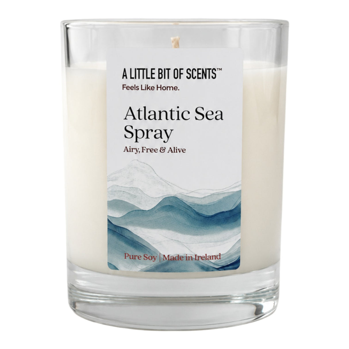 A Little Bit Of Scents Atlantic Sea Spray Scented Candle