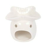 Something Different White Butterfly Oil Burner