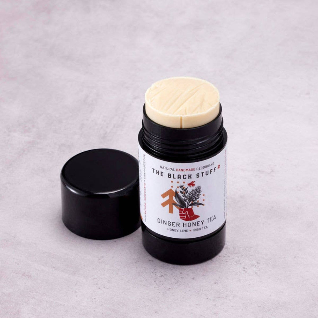 The Black Stuff Ginger Honey Tea Deodorant