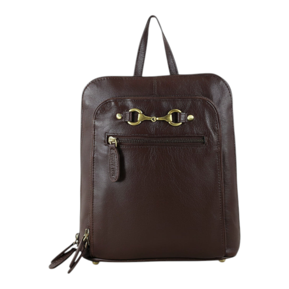Grays 1922 Edith Rucksack with Snaffle - Brown Leather
