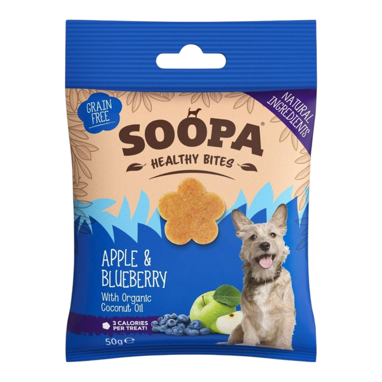 Soopa Apple & Blueberry Dog Treats