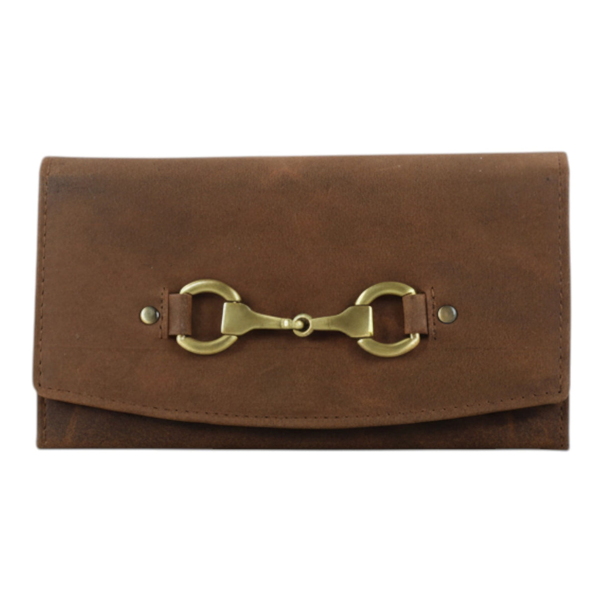 Grays 1922 Sadie Purse with Snaffle in Hunter Leather