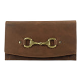 Grays 1922 Sadie Purse with Snaffle in Hunter Leather