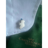 CastleKnock Designs Map of Ireland Cufflinks