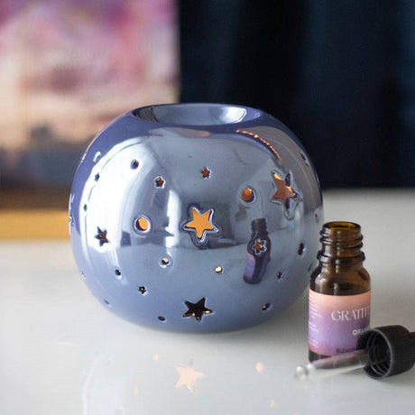 Something Different Purple Iridescent Star Oil Burner