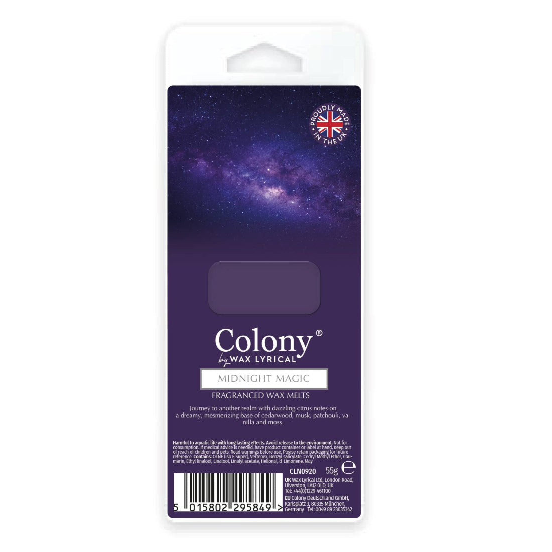 Colony Midnight Magic Wax Melts