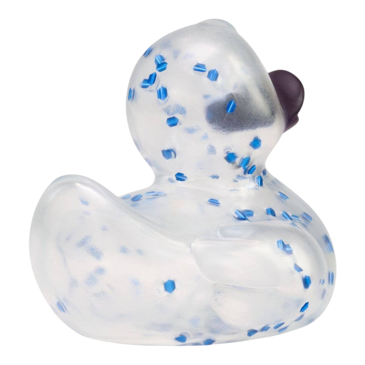 Bibi Blue Glitter Rubber Duck