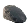 Heather Hats Buchanan Wax Flat Cap Olive