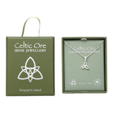 Celtic Ore Trinity Pendant with Stones