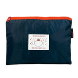 Unisex Navy Blue Rain Poncho
