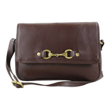 Grays 1922 Isla Shoulder Bag with Snaffle - Brown Leather