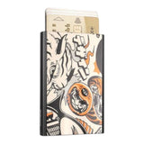 Slider Automatic Aluminum Card Holder