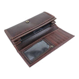 Grays 1922 Lily Snaffle Purse Leather Brown