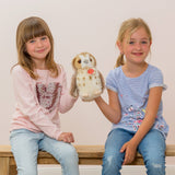 Teddy Hermann Beige Owl 20cm Plush Toy