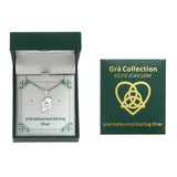 Gra Collection Map Shamrock Necklace