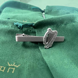 CastleKnock Designs Irish Harp Tieclip - Silver