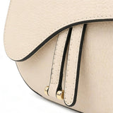 Nanabags Leather Saddle Crossbody Bag